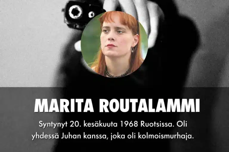 Marita Routalammin rooli Åmselen murhissa